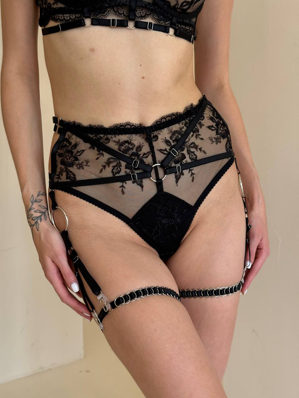 Black Lingerie set "Hypnosis"