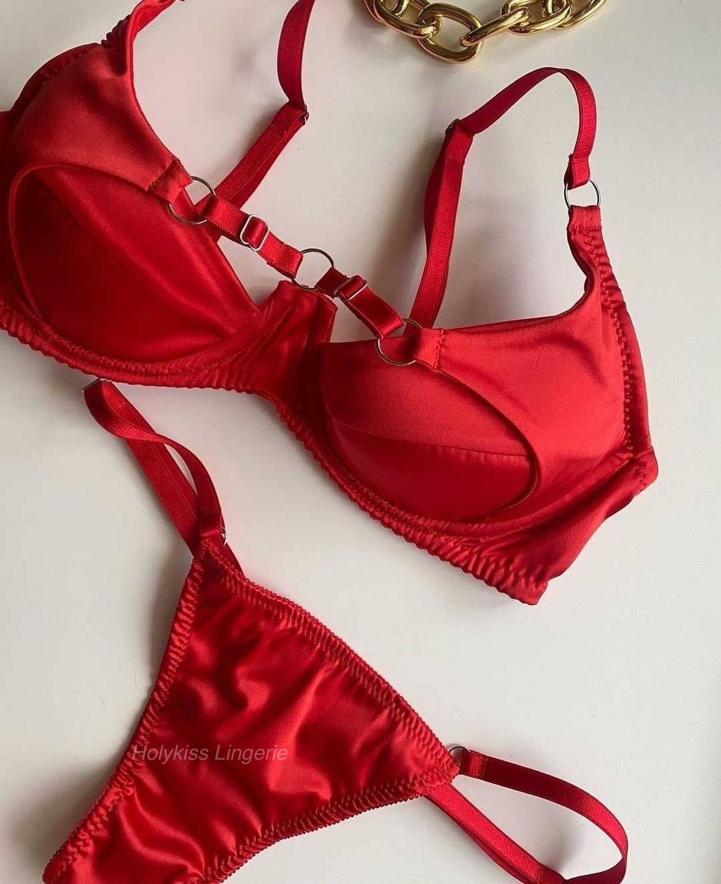 Lingerie set "Red Allure"