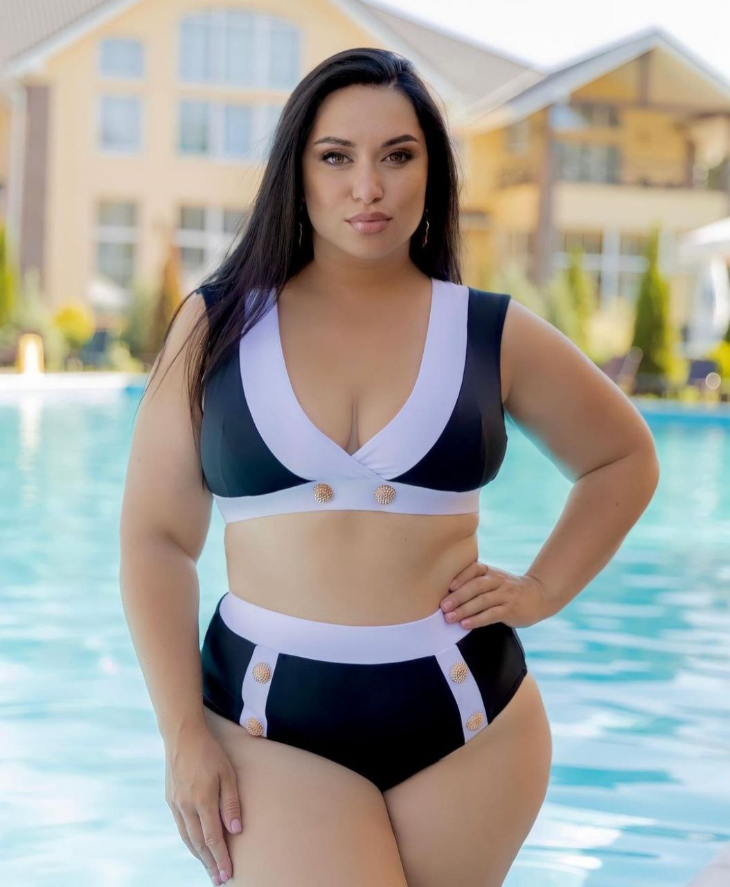 Swimsuit two-piece high waist “Consul“