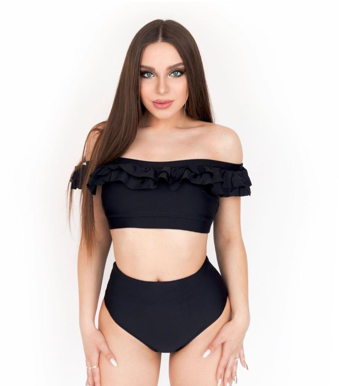 Swimsuit two-piece Black “Monica“