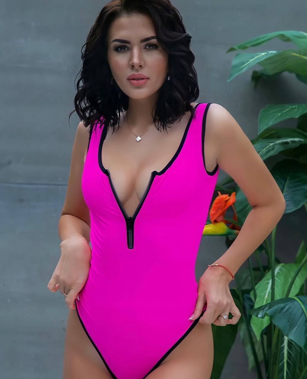 Swimsuit one piece Pink “Hilton“